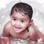 Baby in bad