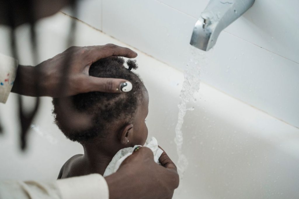 Je baby wassen